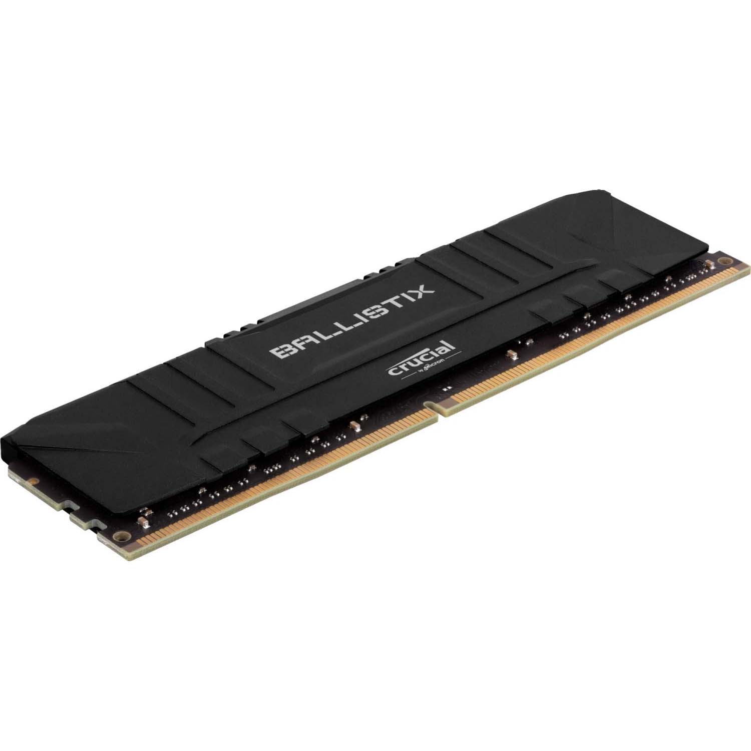 Crucial Ballistix RGB 8GB DDR4-3200 Desktop Gaming Memory Black (BL8G32C16U4BL)